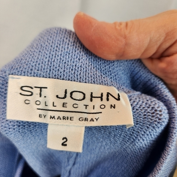 ST.JOHN knit pants size 2 in EUC - Picture 6 of 8